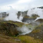 有珠山西山火口群