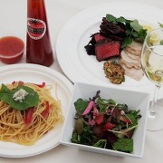 今年第一回目の「畑でBBQレストラン」のメニュー