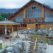 十勝岳の吹上温泉 十勝岳の吹上温泉