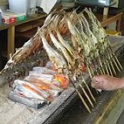 仁世宇園ヤマメの塩焼き