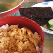 新鮮なウニをいただきまーす