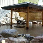 登別温泉 万世閣の露天風呂 登別温泉 万世閣の露天風呂