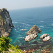 積丹半島の島武意海岸