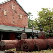 栗山の小林酒造の外観