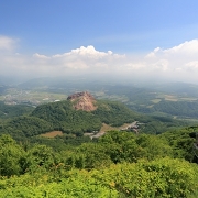 有珠山から見た昭和新山