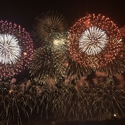 帯広市の勝毎花火大会の様子