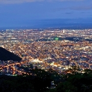 藻岩山からの夜景