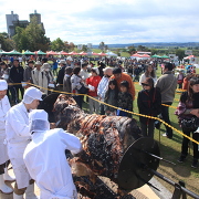 池田町ワインまつりの様子 池田町ワインまつりの様子