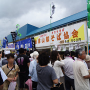 幌加内町の新そば祭りの様子