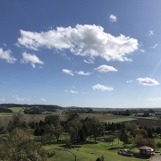 道の駅「マオイの丘公園」の展望台からの眺め 道の駅「マオイの丘公園」の展望台からの眺め