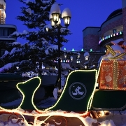 白い恋人パークのイルミネーション